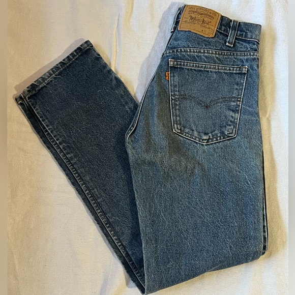 Vintage Levi's Denim Jeans - 20505 0217 Straight Leg - W31 L34 - Picture 1 of 4